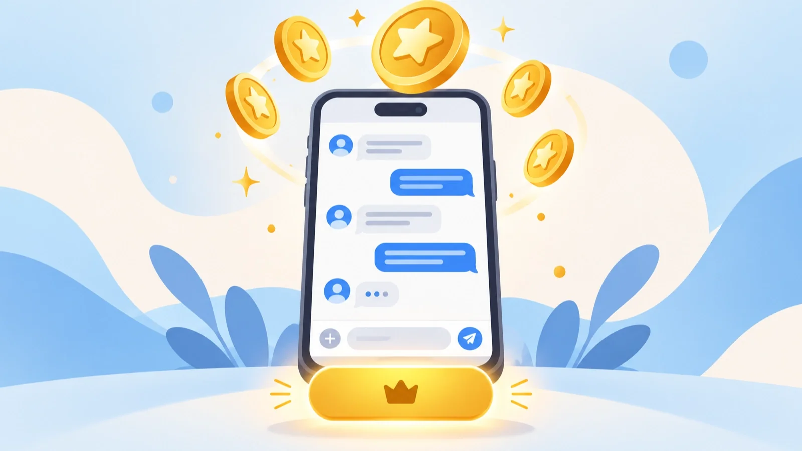 Что такое Telegram Stars и как оплатить Chatus Premium